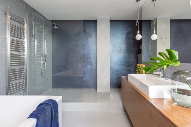 Nowoczesny, biały loft na Sadybie