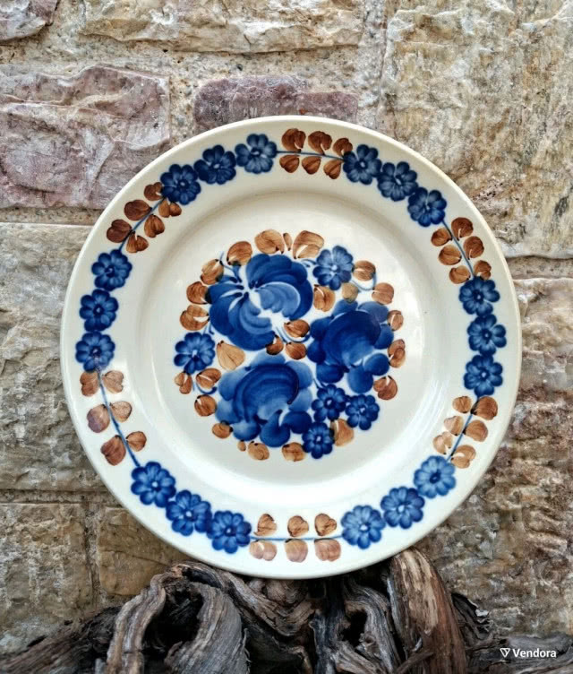 talerz z typowym włocławskim motywem