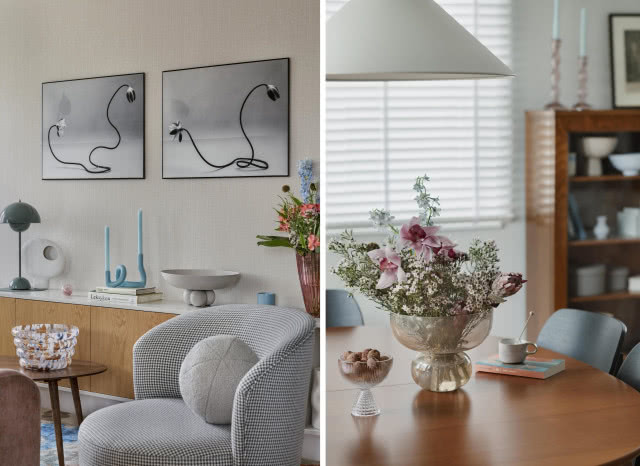 Jadalnia ze starym stołem