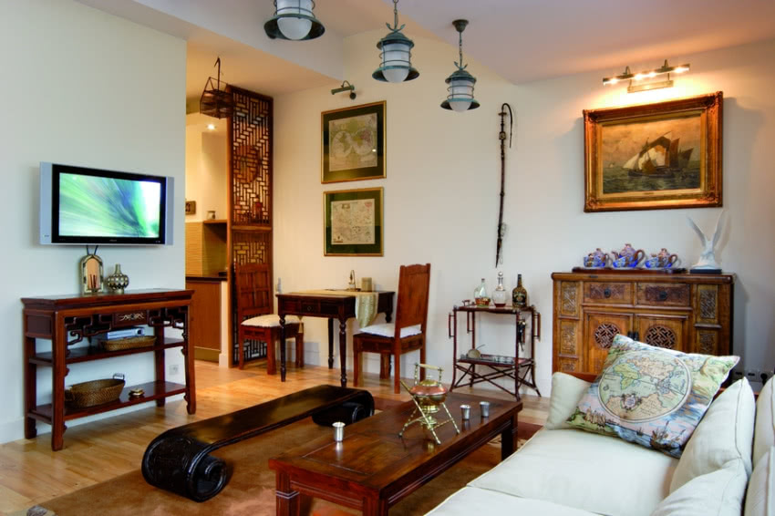 Ażurowe okiennice ze starego chińskiego domu...