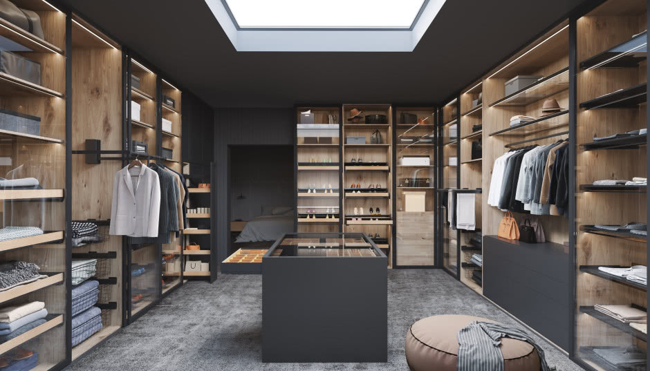 Inspiracje - jak urządzić garderobę?