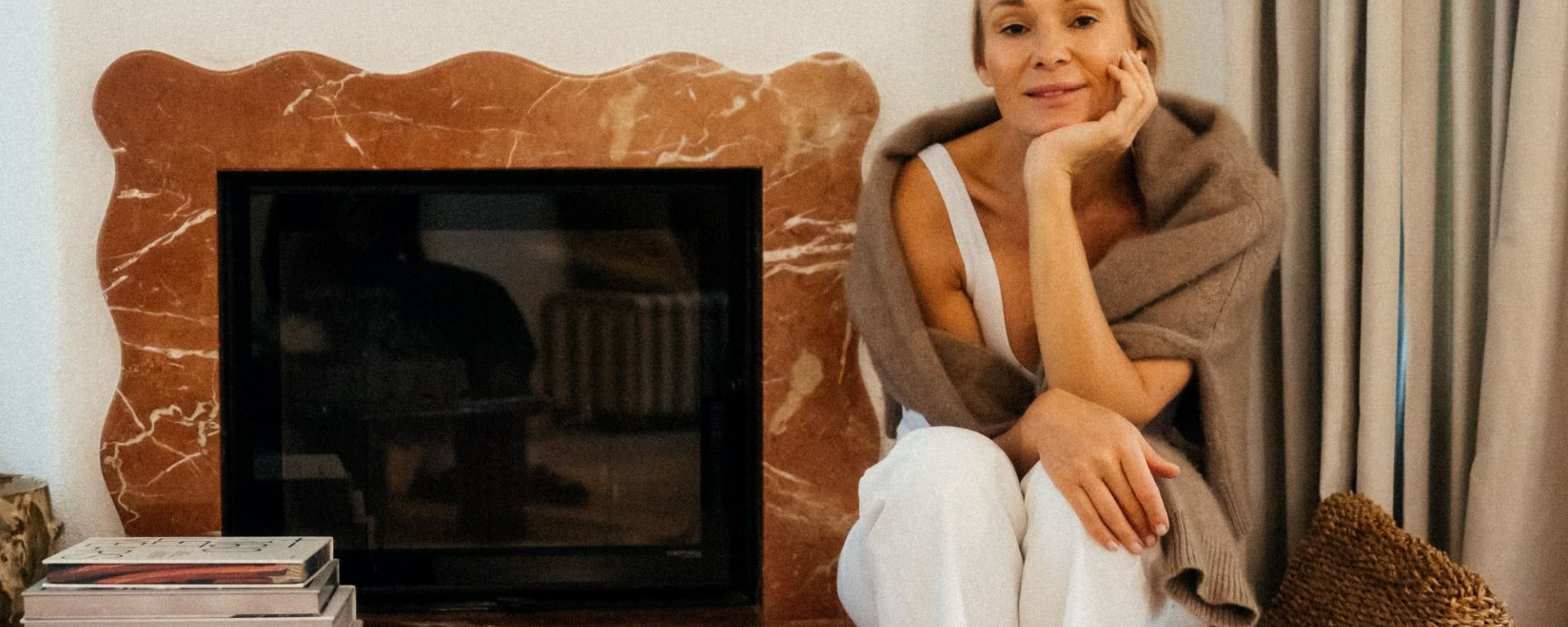 Tak mieszka Sonia Bohosiewicz - przytulny dom w kolorach ziemi