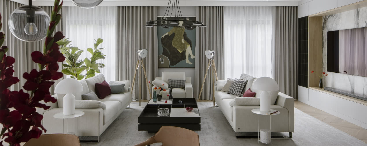 Mieszkanie w mokotowskim apartamentowcu - zostało nagrodzone w konkursie European Property Awards 2021!