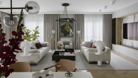 Mieszkanie w mokotowskim apartamentowcu - zostało nagrodzone w konkursie European Property Awards 2021!