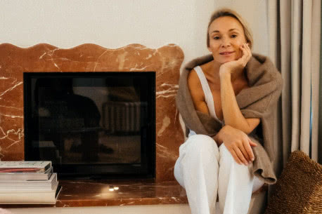 Tak mieszka Sonia Bohosiewicz - przytulny dom w kolorach ziemi