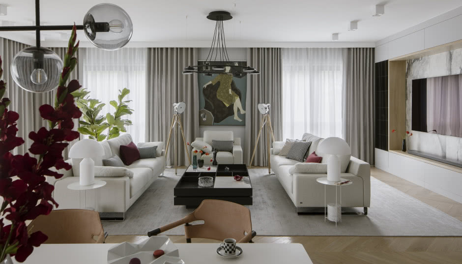 Mieszkanie w mokotowskim apartamentowcu - zostało nagrodzone w konkursie European Property Awards 2021!