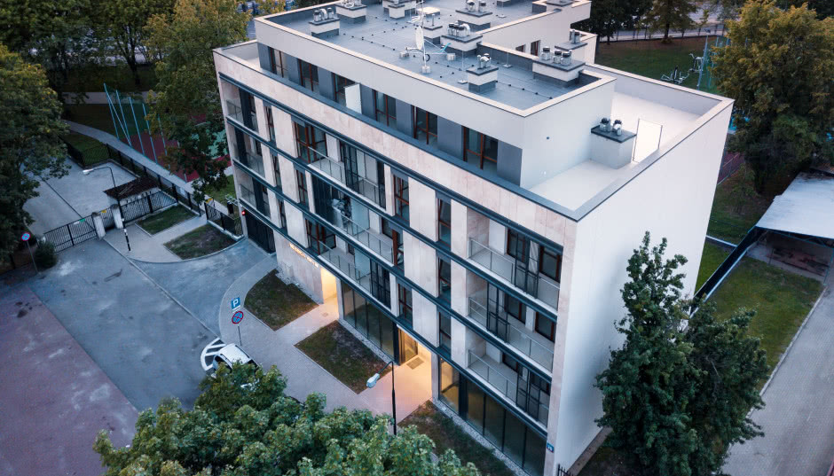 Zielona enklawa w samym sercu miasta - powstała rezydencja na Niskiej 30!