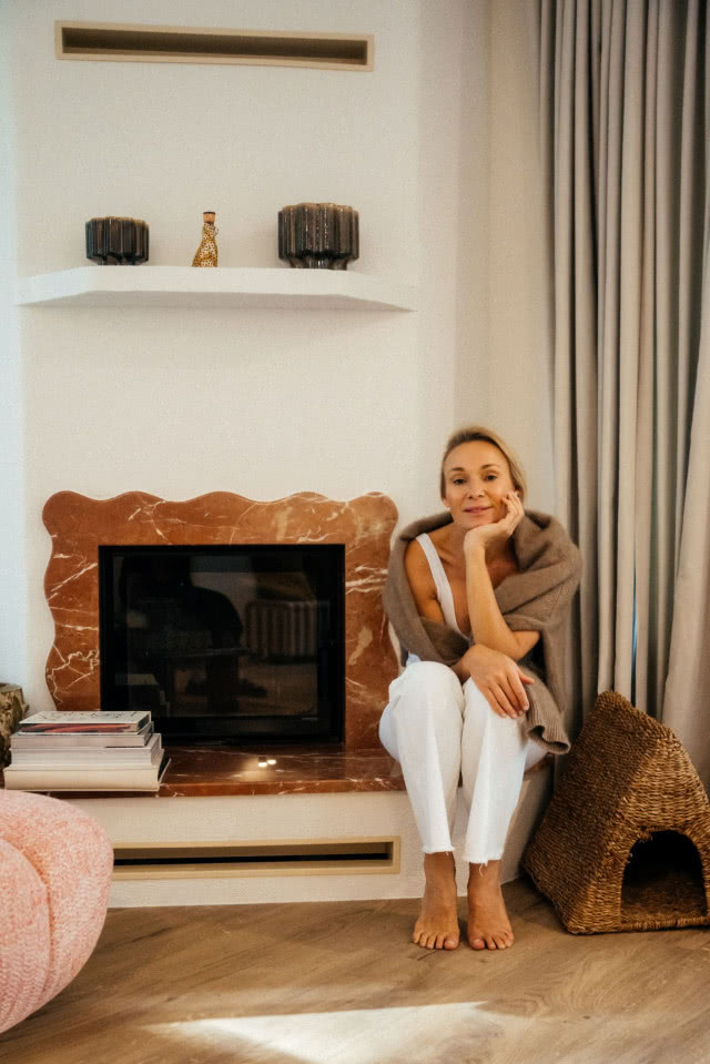 Sonia Bohosiewicz w swoim domu