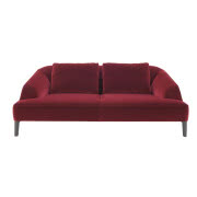Aksamitny puf Leila, Domkapa, LUX DECO, 3423 zł 