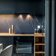 Mieszkanie w eleganckiej czerni