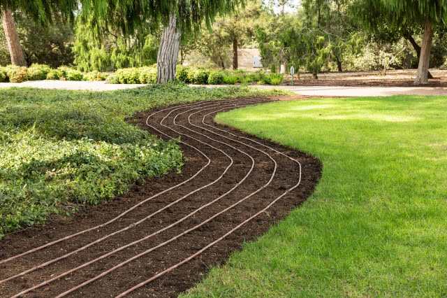 podziemne nawadnianie ogrodu