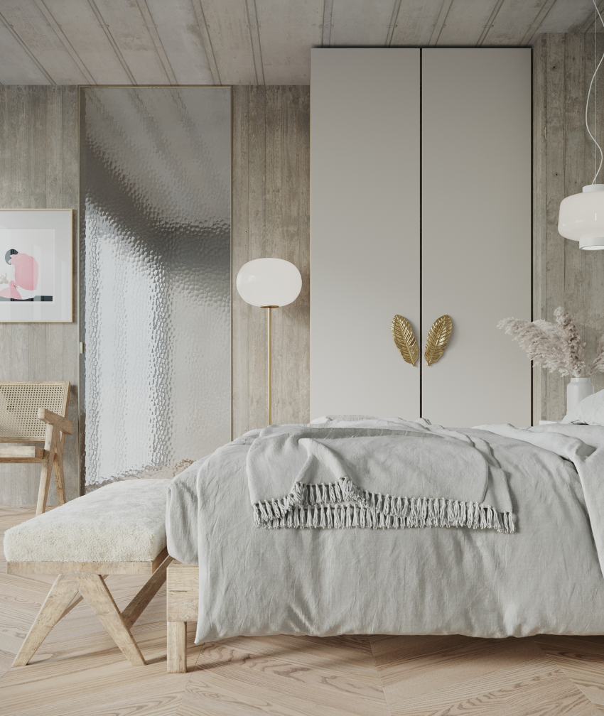 April - mosiężny uchwyt meblowy