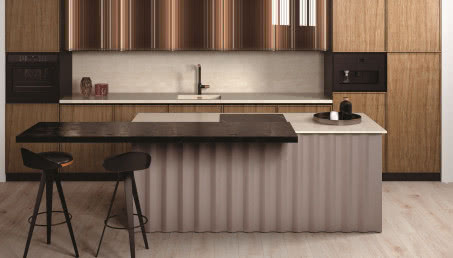 Fronty kuchenne - rodzaje, wzory i materiały