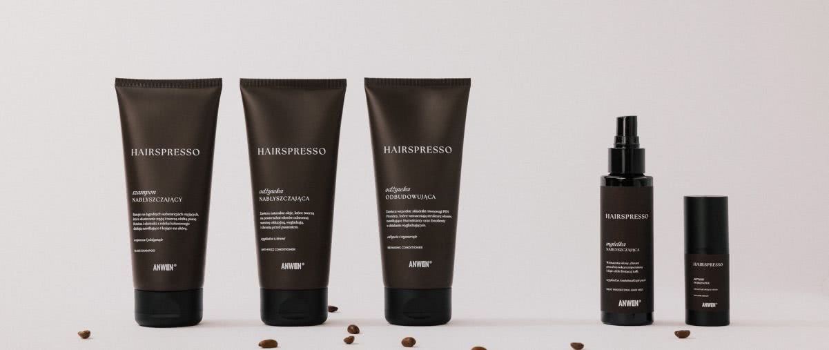 Czas na Hairspresso! Nowa linia Anwen wygładza, nabłyszcza i pachnie świeżo parzoną kawą 