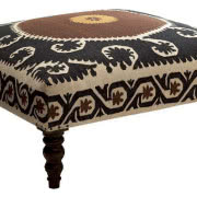 Ręcznie malowany stolik z oktagonalnym blatem i...