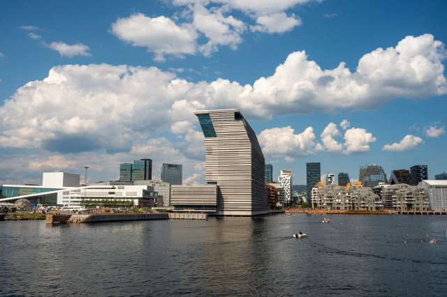 Muzeum Muncha z oddali, ciekawe architektura