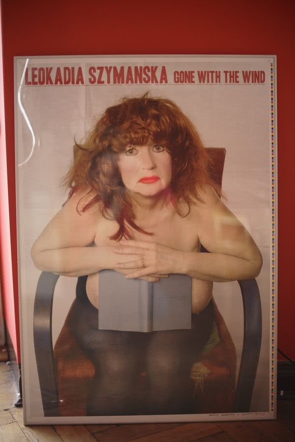 Leokadia Szymanska "Gone with the Wind" - plakat.