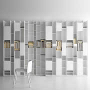 Regał OAK Linga z drewna dębowego, wym.: 145 x...