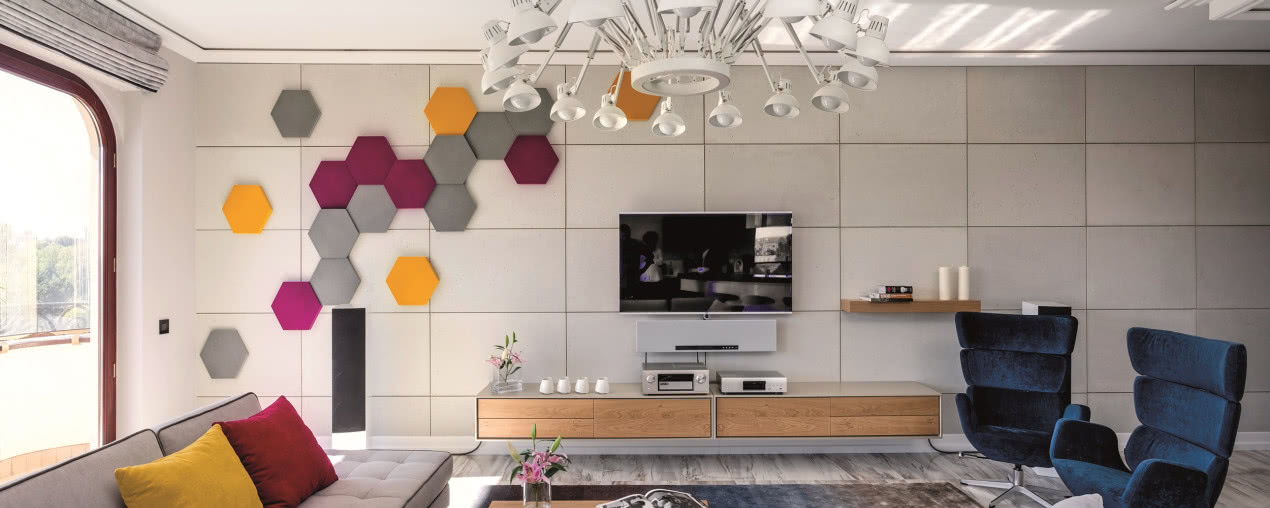 Luksusowy apartament pełen kolorów