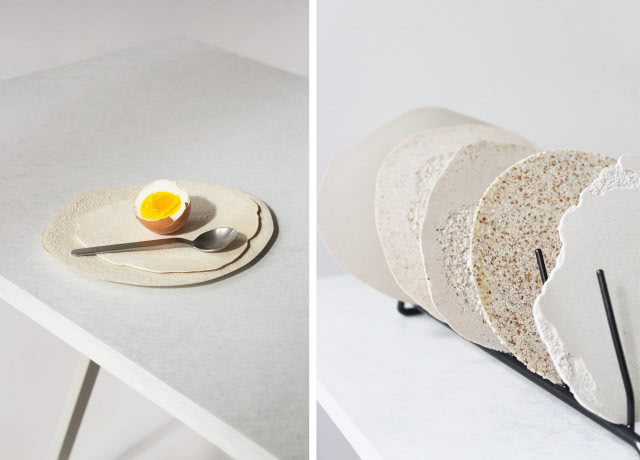 Wyróżnienie ŁDF 2022 make me Eggshell Ceramic, Laura van de Wijdeven Holandia