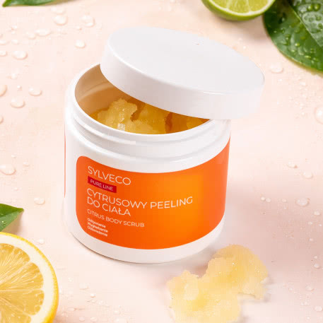 SYLVECO PURE LINE Cytrusowy peeling do ciała