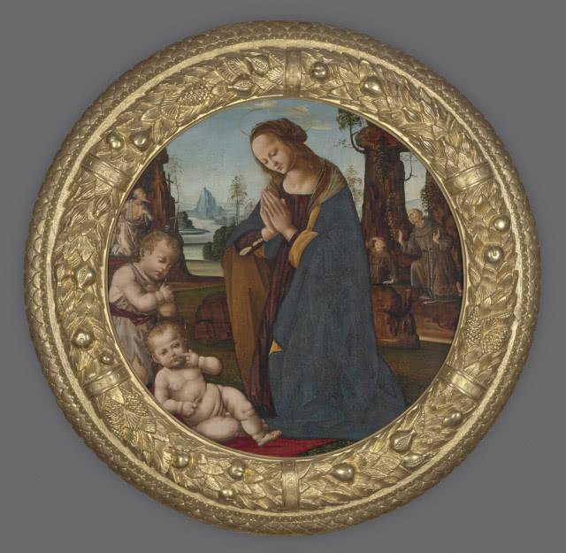 tondo z madonną