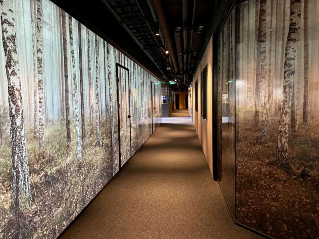 Biuro: „Fomo an Office in the Woods”, autorka: Hilde B Lambrechts, Norwegia