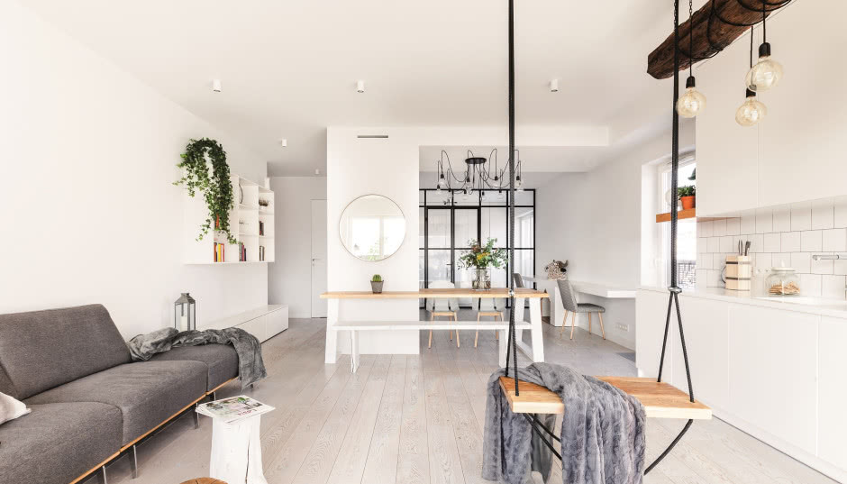 Mieszkanie pełne bieli