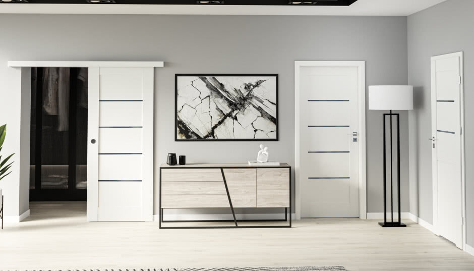 Różne drzwi w jednym domu - stylowe połączenia, które działają