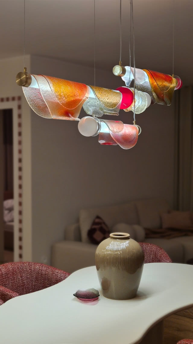 lampy spływające zegary