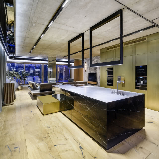Luksusowy apartament w stylu art deco