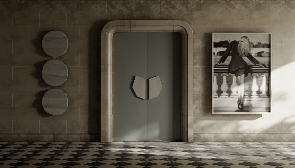 Ręcznie wykonywane uchwyty do drzwi z montażem dwustronnym - mosiężna nowość od polskich rzemieślników PAP DECO