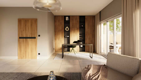 Drzwi idealnie dopasowane do wnętrza domu