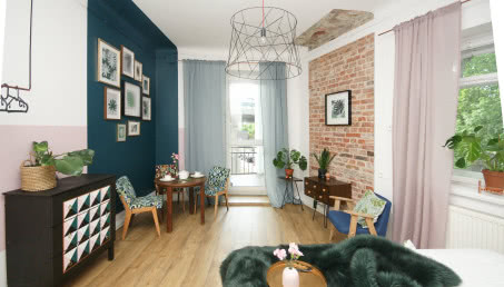 Połączenie stylów - metamorfoza warszawskiego mieszkania
