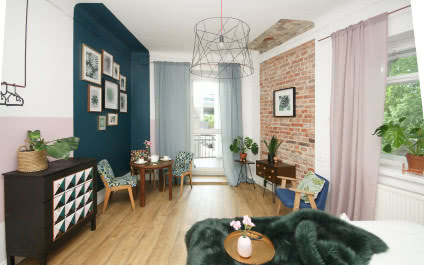 Połączenie stylów - metamorfoza warszawskiego mieszkania 