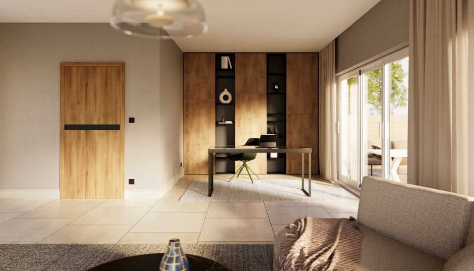 Drzwi idealnie dopasowane do wnętrza domu