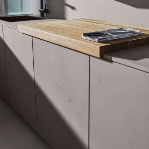 Wygląda jak beton, ale to nie on! Poznaj sekret nowoczesnych kuchni