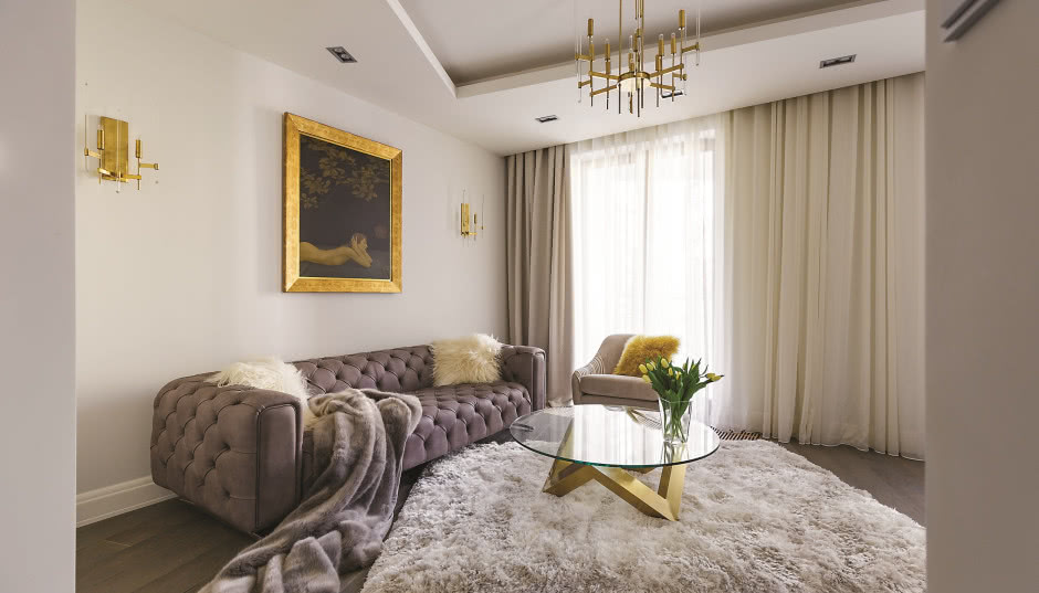 Krakowskie mieszkanie z amerykańską duszą