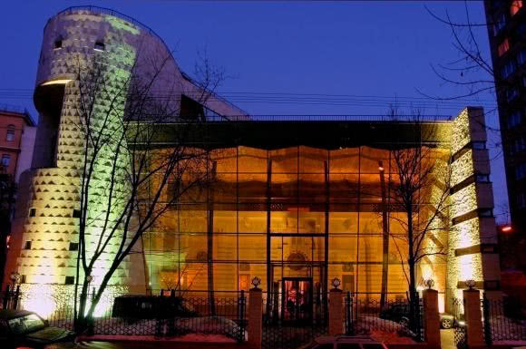 Projekt Synagogi w Moskwie autorstwa pracowni...