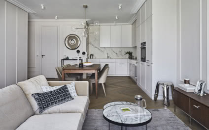 Francuskie mieszkanie singielki na warszawskim Żoliborzu
