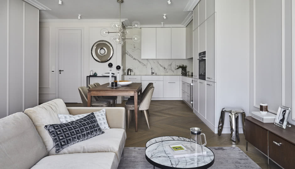 Francuskie mieszkanie singielki na warszawskim Żoliborzu