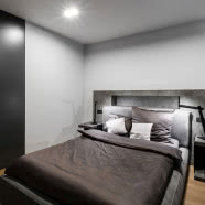 Czysty minimalizm - mieszkanie całe w szarości