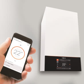 Sterowanie kotłem kondensacyjnym Vitodens 200-W marki Viessmann