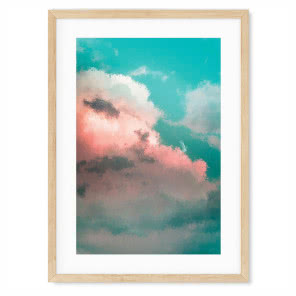 Grafika Cloud 
on Sky, Living Room Wall Decor, Etsy, od 259 zł