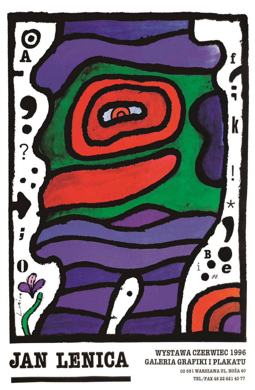 Jan Lenica, „Wystawa czerwiec 1996, Galeria...