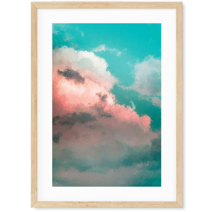 Grafika Cloud on Sky, Living Room Wall Decor,...