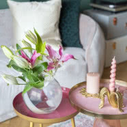 Róż i już! Kobiece wnętrze w Warszawie