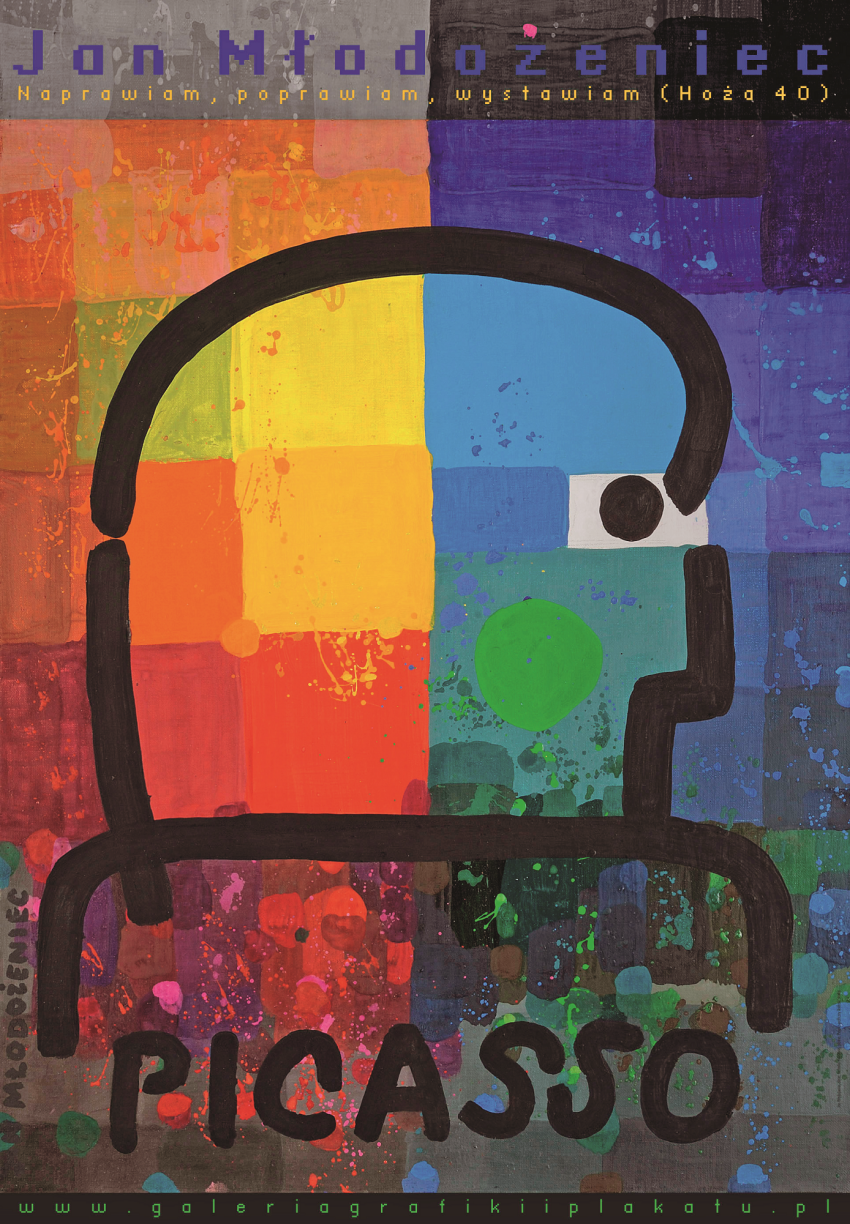 Jan Młodożeniec, „Picasso, Plakat Galerii...