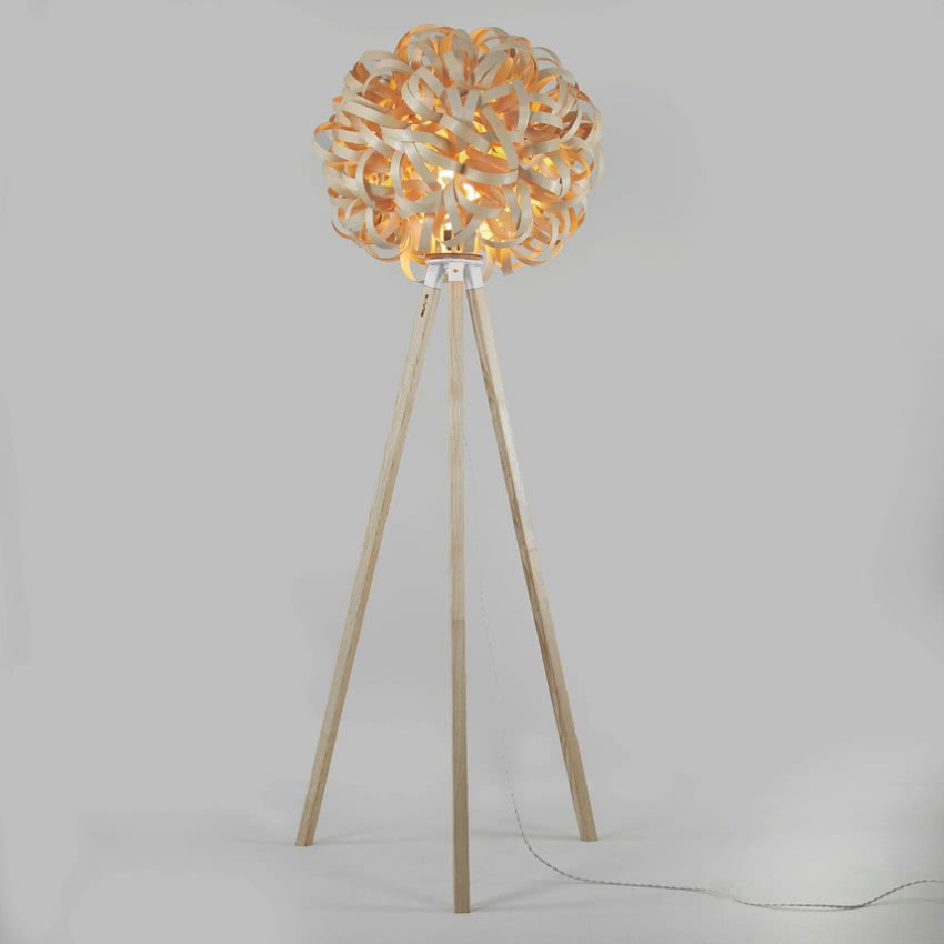 Lampa podłogowa No. 1 Tripod z abażurem...