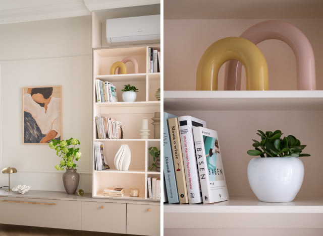 Miejsce na klimatyzator w salonie